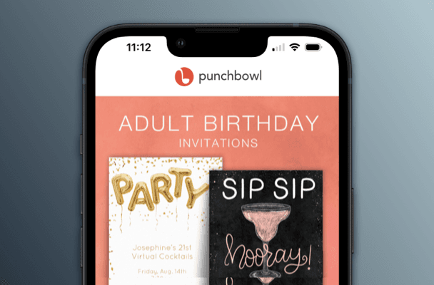 Punchbowl iOS app